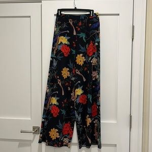 Alice and Olivia high waisted wide leg stunning flowy pants